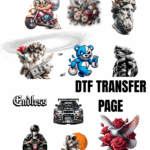 DTF Transfer Sheet 13in by 12in